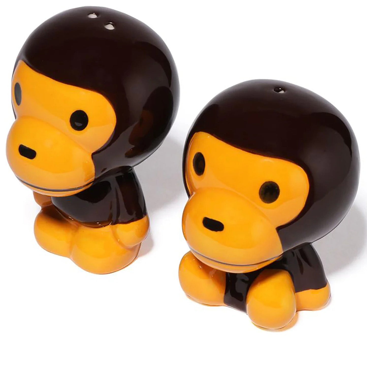 A Bathing Ape Baby Milo Salt & Pepper Shakers - Brown