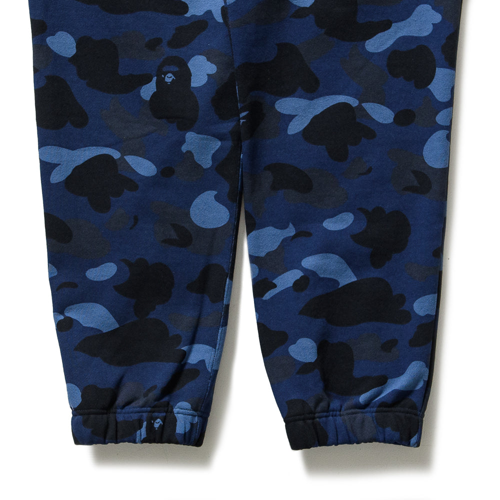 A Bathing Ape Camo Wide Sweatpants - Navy