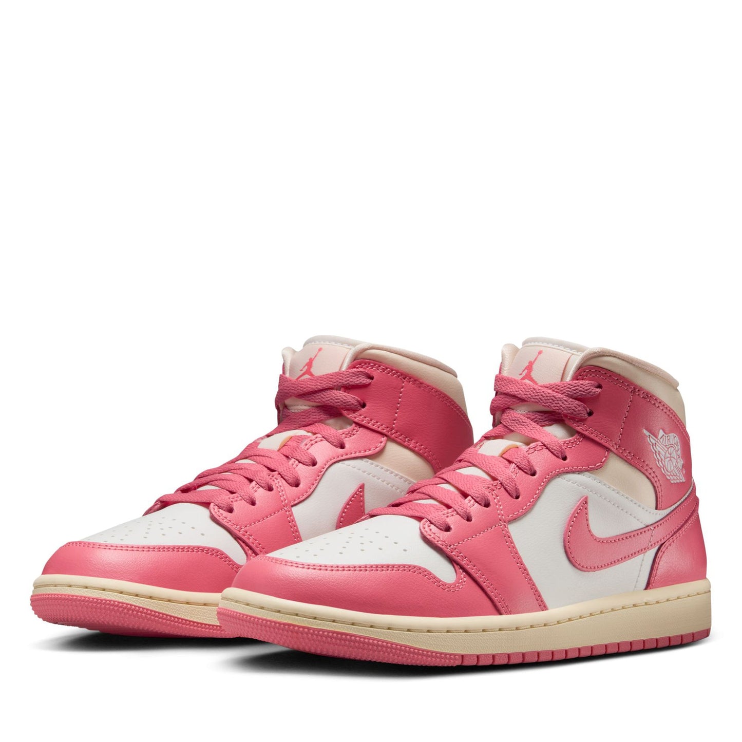 Women's Air Jordan 1 Mid - Sail/Pink Salt