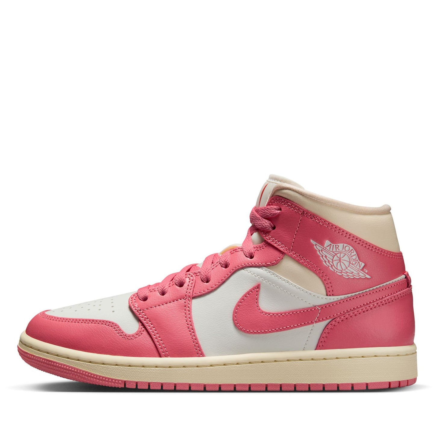 Women's Air Jordan 1 Mid - Sail/Pink Salt