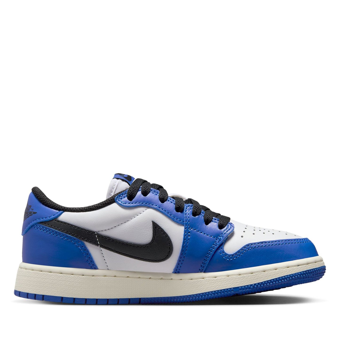 Air Jordan 1 Low OG 'Game Royal' (GS) - White/Black