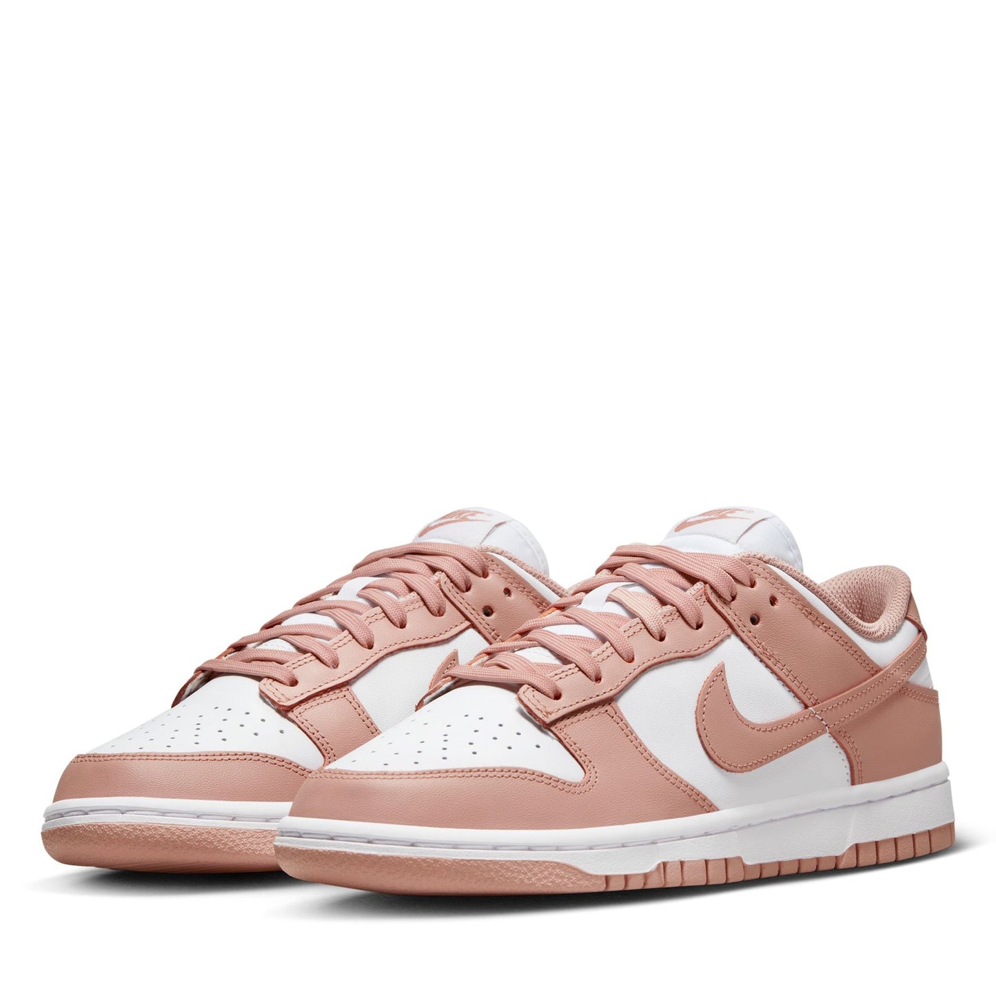 Women's Nike Dunk Low - White/Rose Whisper