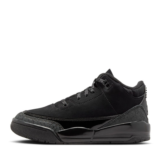 Jordan 3 Retro 'Black Cat' (PS) - Black/Dark Charcoal