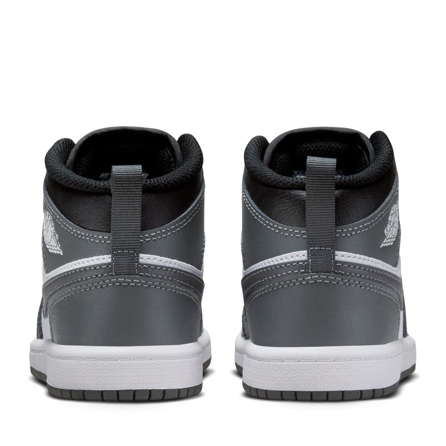 Jordan 1 Mid (PS) - Black/Iron Grey