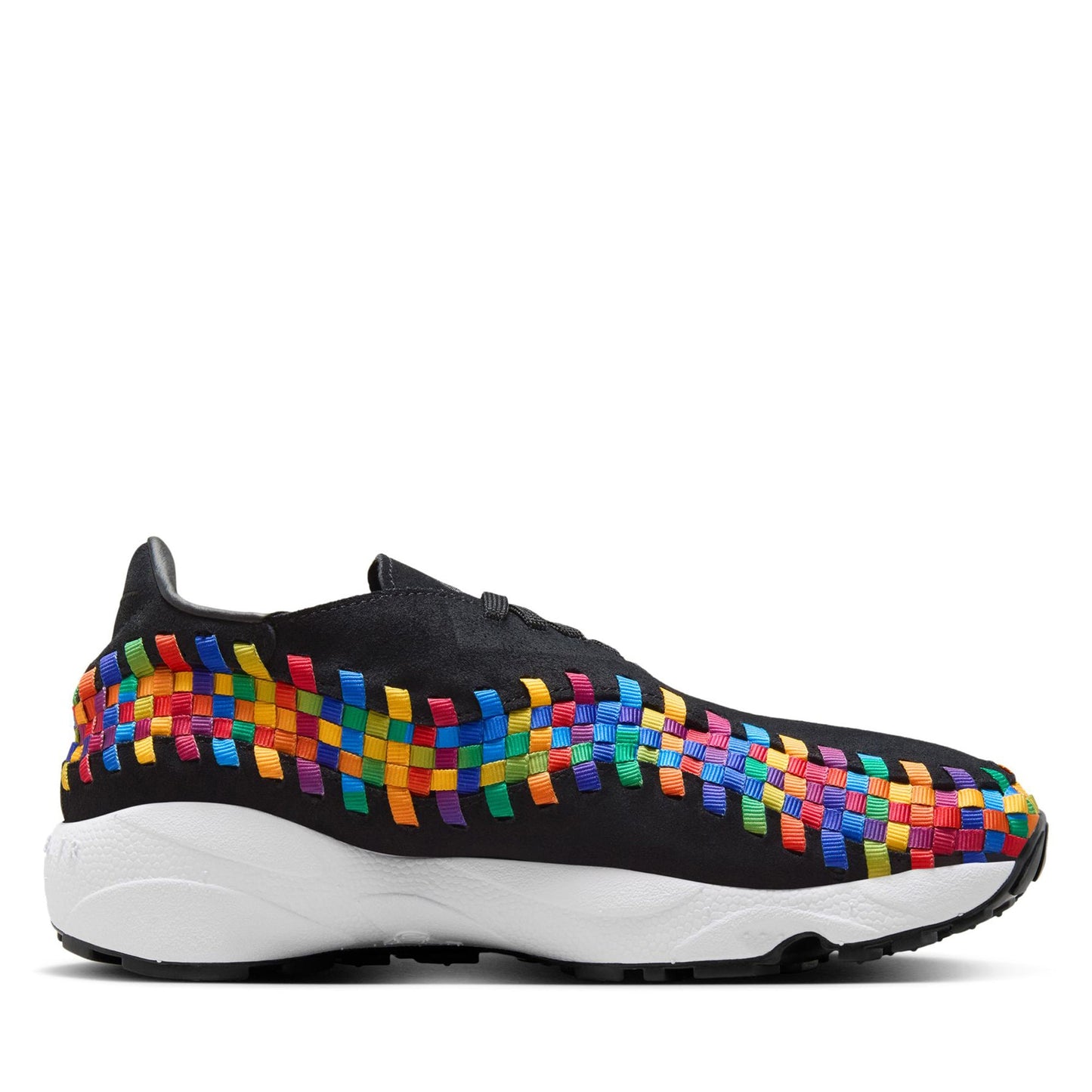 Women's Nike Air Footscape Woven OG 'Rainbow' - Black/White