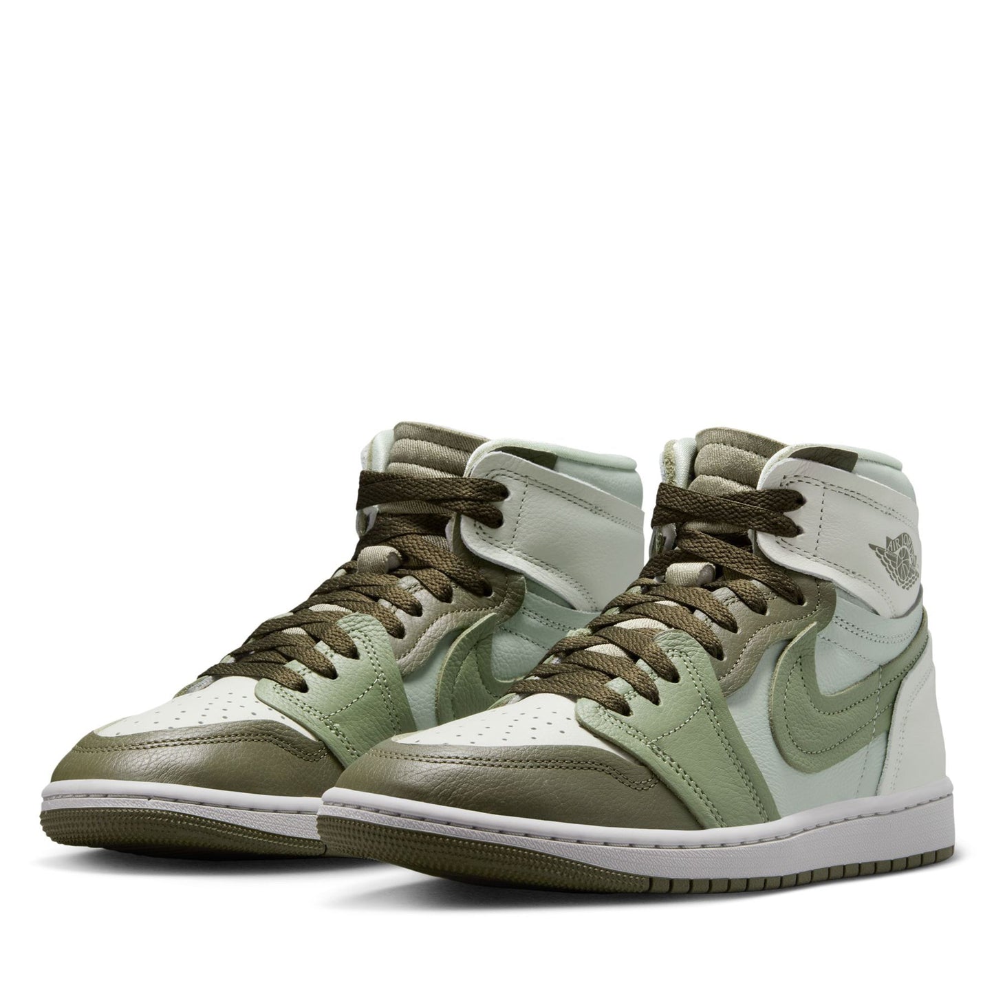 Women's Air Jordan 1 High Method of Make - Medium Olive/Oil Green