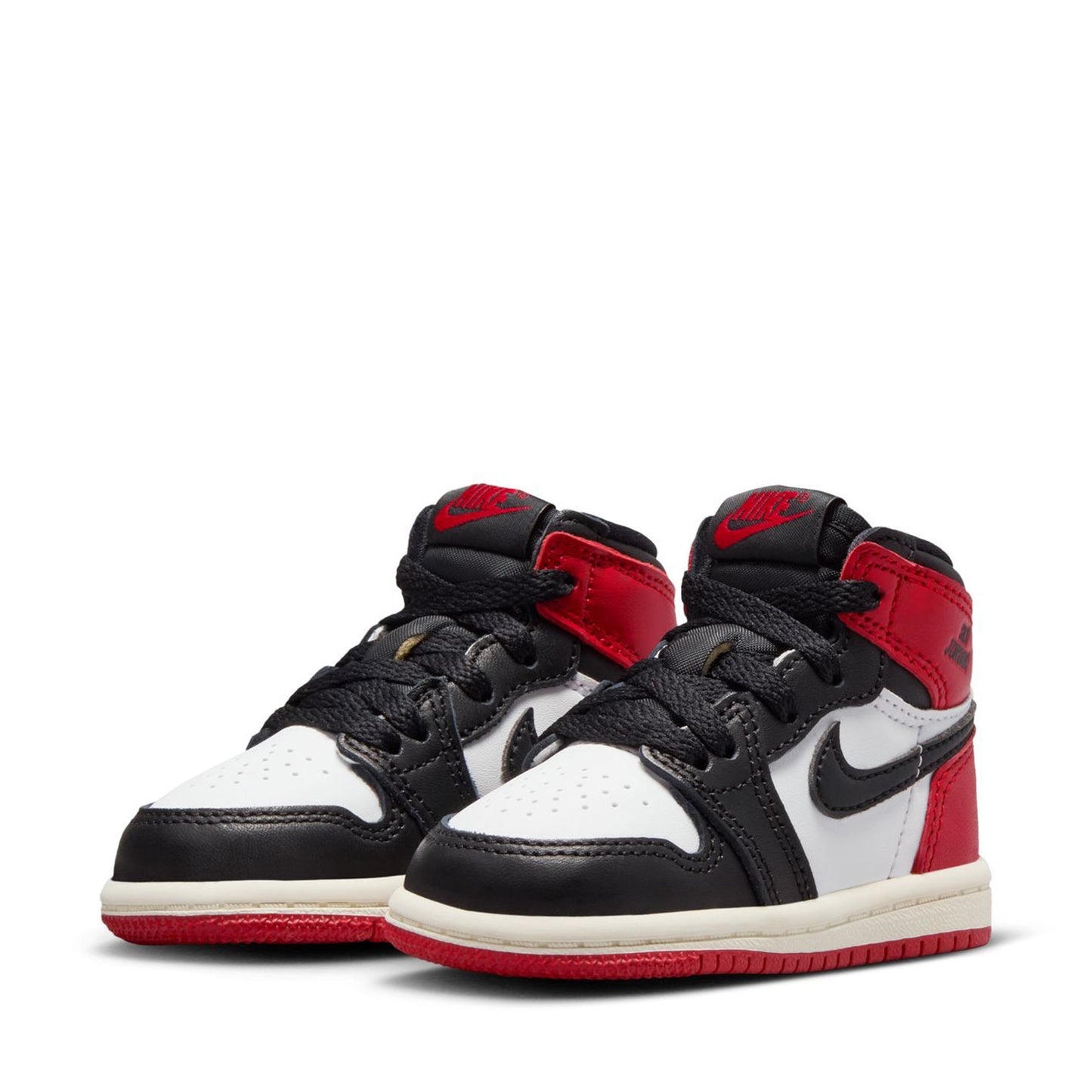 Jordan 1 Retro High OG 'Black Toe Reimagined' (TD) - White/Varsity Red