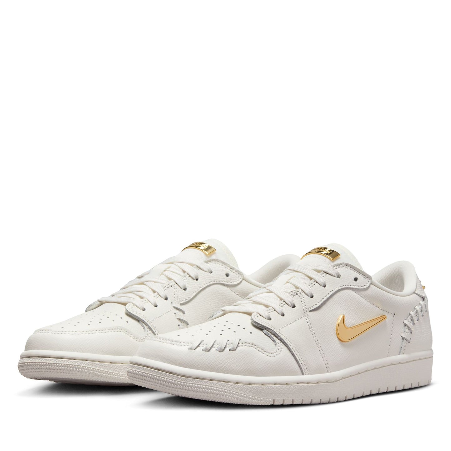 Women's Air Jordan 1 Low Method Of Make - White/Metallic Gold