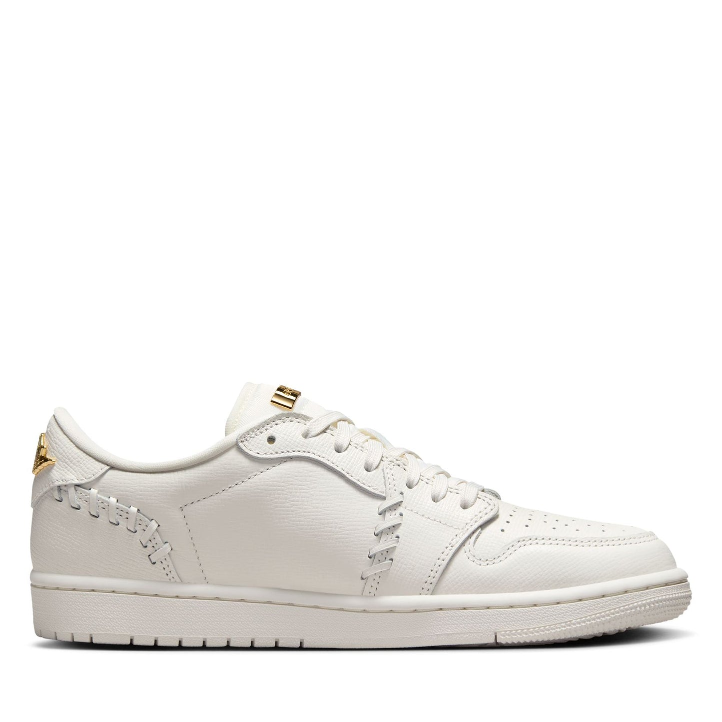 Women's Air Jordan 1 Low Method Of Make - White/Metallic Gold