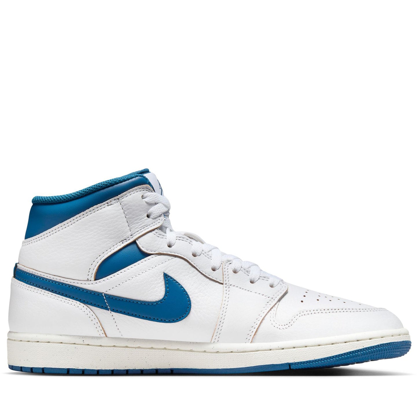 Air Jordan 1 Mid SE - White/Industrial Blue