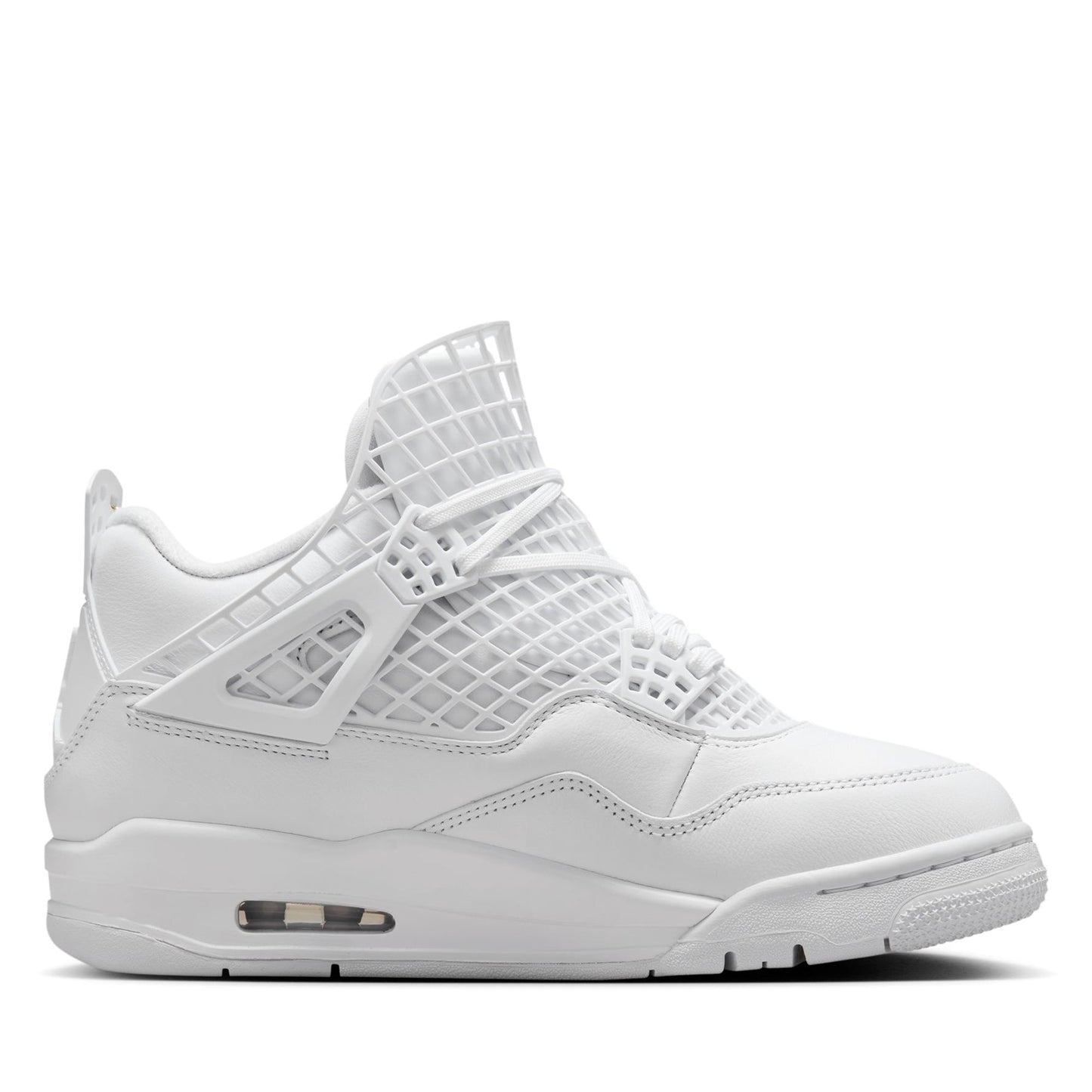 Women's Air Jordan 4 Net - White/Phantom