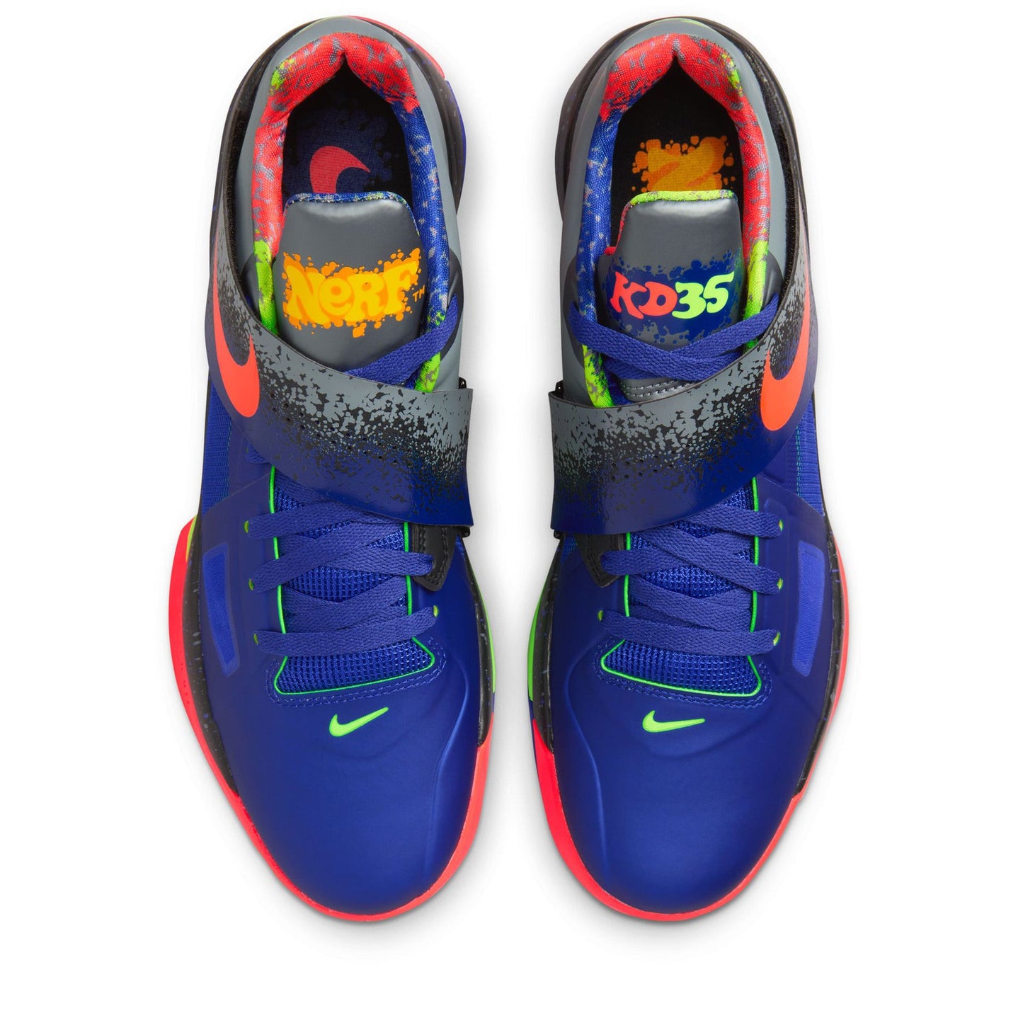 Nike KD 4 'Nerf' - Concord/Bright Crimson