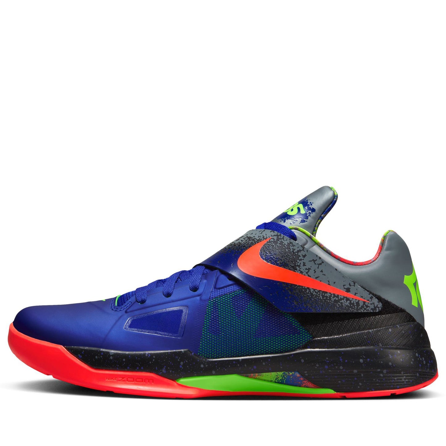 Nike KD 4 'Nerf' - Concord/Bright Crimson