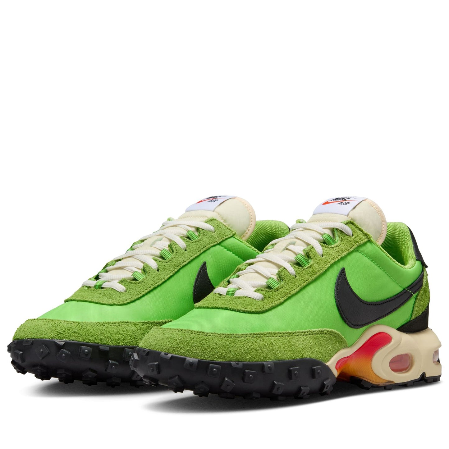 Nike Air Max Waffle SP - Action Green/Total Orange