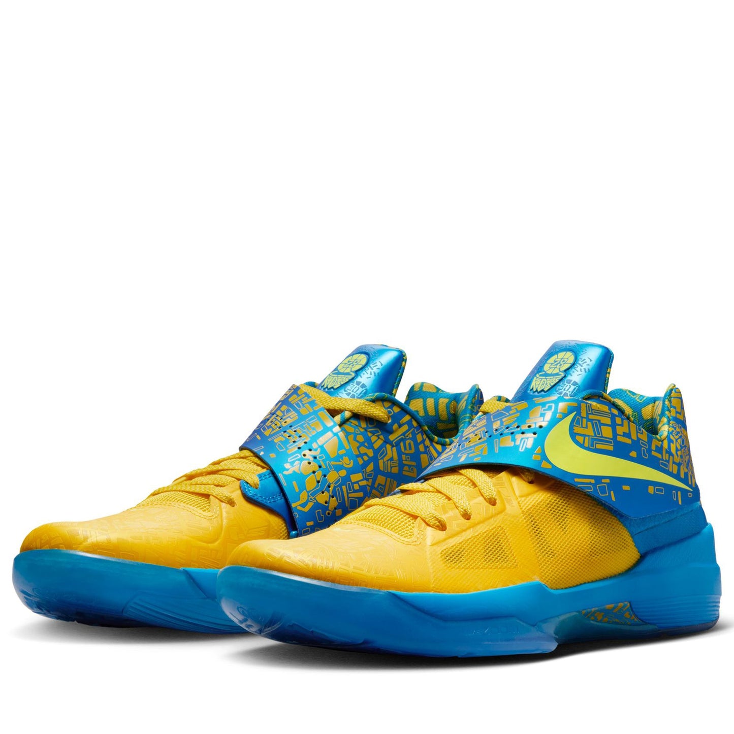 Nike Zoom KD IV 'Scoring Title' - Photo Blue/Lemon Twist