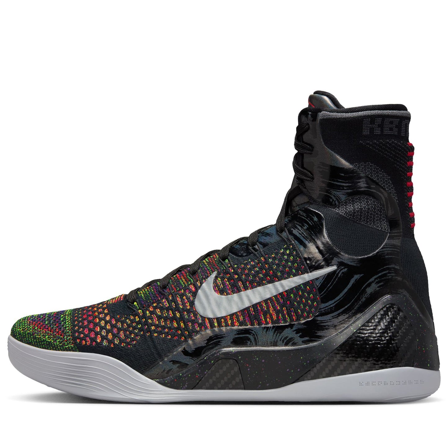 Nike Kobe IX Elite High Protro 'Masterpiece' - Black/Metallic Silver