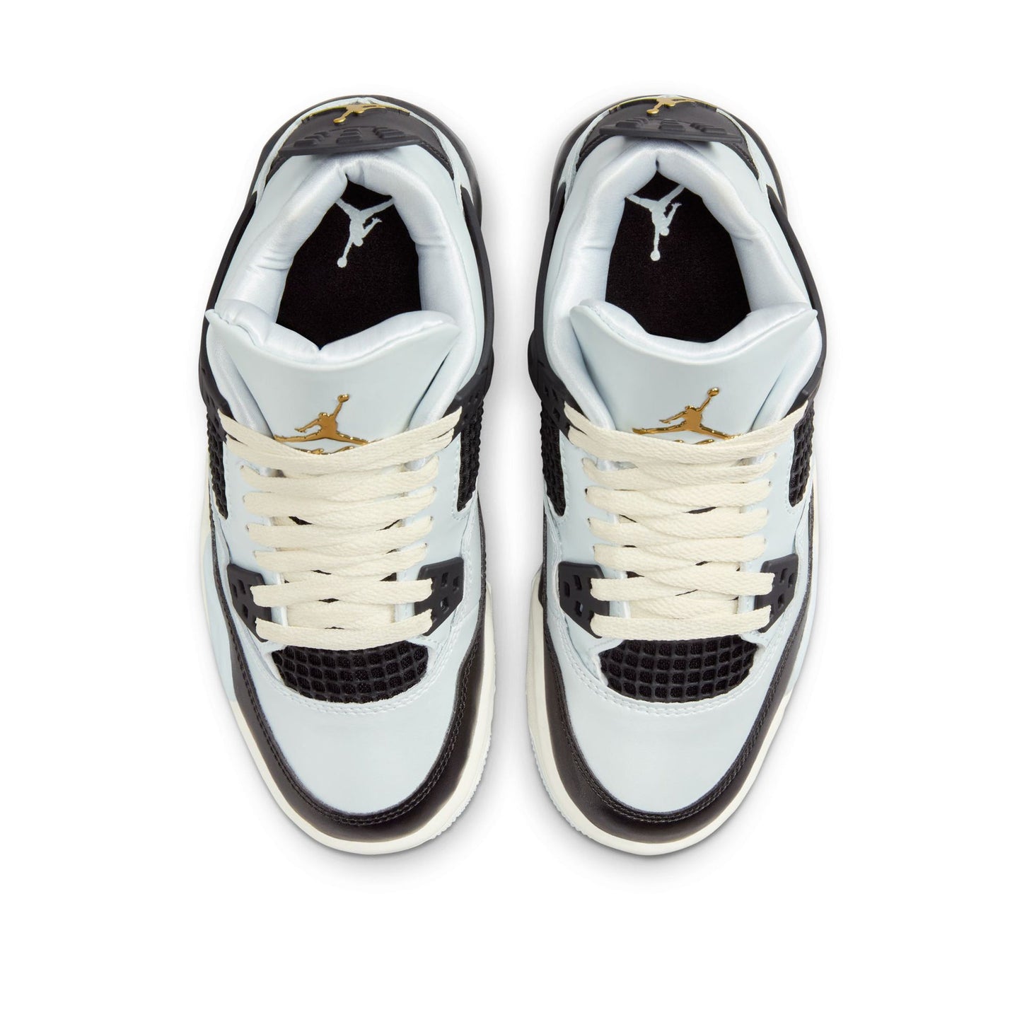 Air Jordan 4 Retro 'Platinum Gold' (GS) - Pure Platinum/Metallic Gold