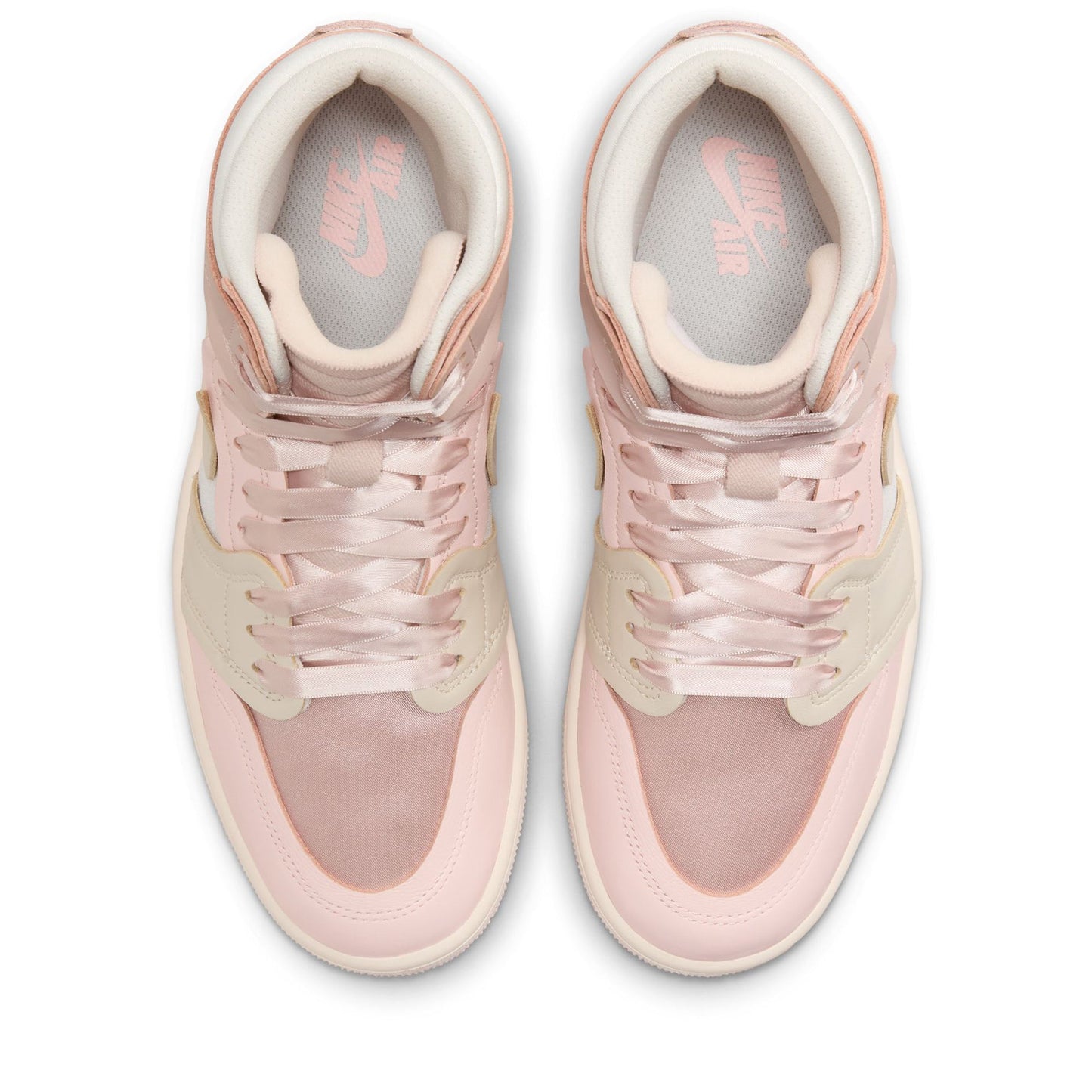 Women's Air Jordan 1 High Method Of Make - Pink Oxford/Legend Light Brown