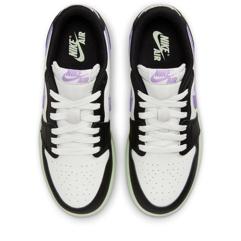 Air Jordan 1 Retro Low (GS) - Black/Black Raspberry