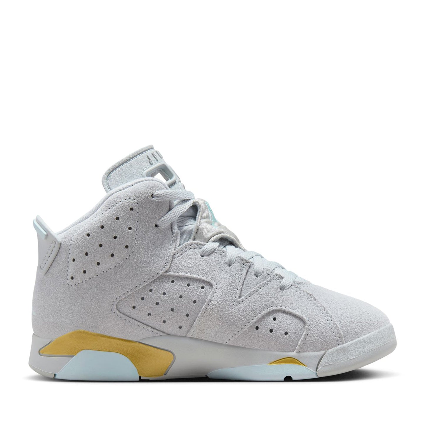 Jordan 6 Retro (PS) - Pure Platinum/Glacier Blue