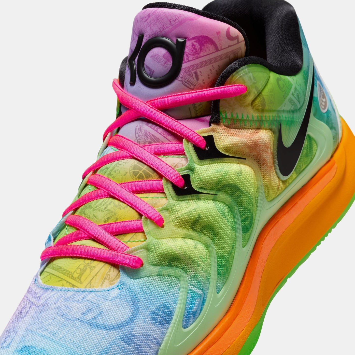 Nike KD 17 'Easy Money' - Barely Volt/Baltic Blue