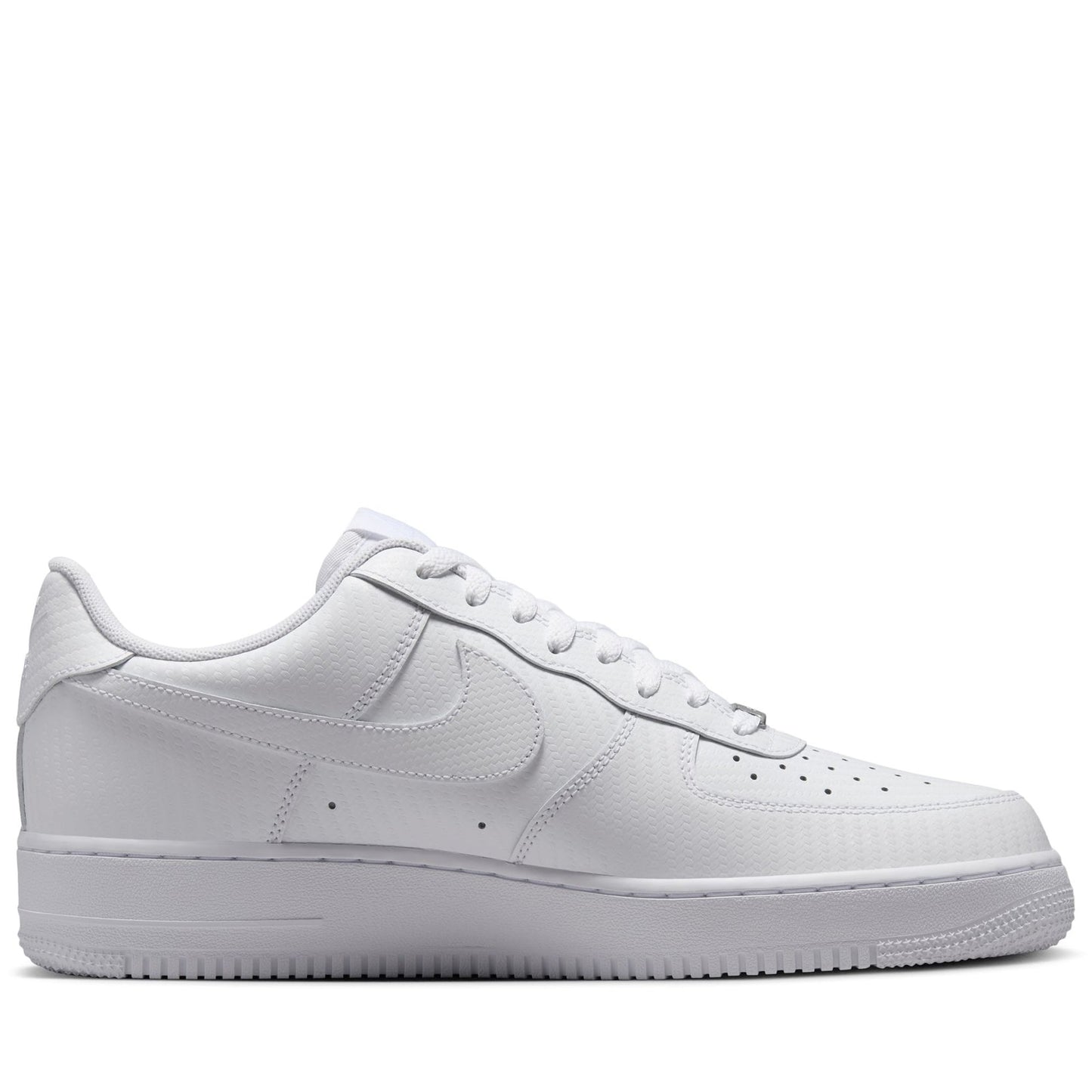 Nike Air Force 1 '07 'Carbon Fiber' - White/White