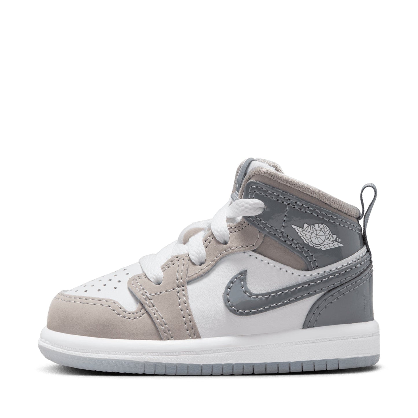 Jordan 1 Mid SE (TD) - White/Cool Grey