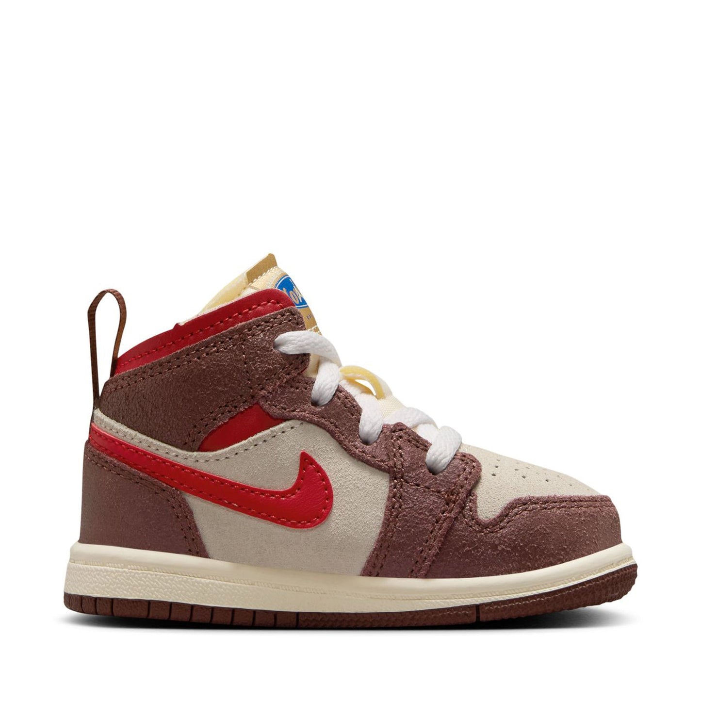 Jordan 1 Mid SE 'Breakfast' (TD) - Coconut Milk/Varsity Red