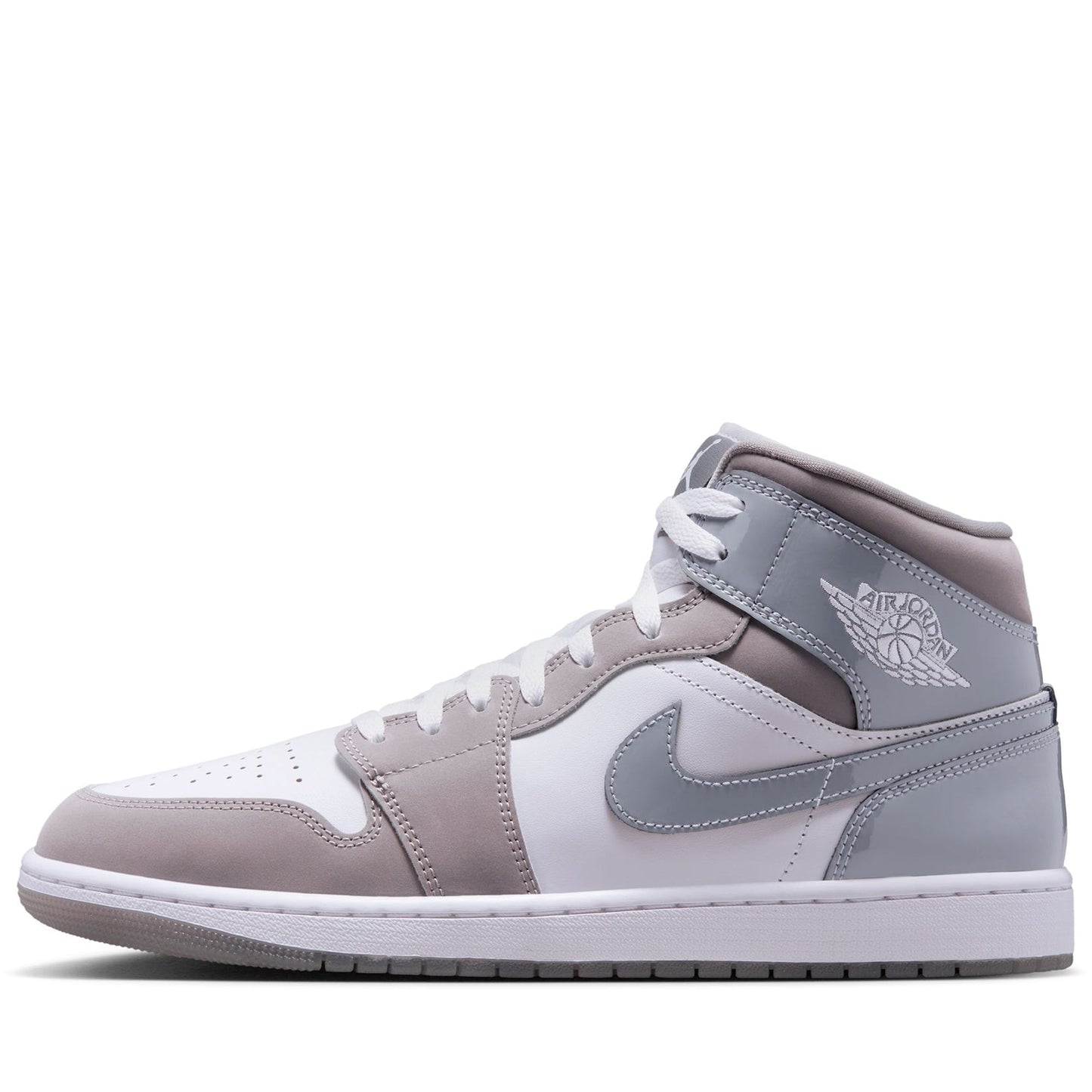 Air Jordan 1 Mid SE - White/Cool Grey