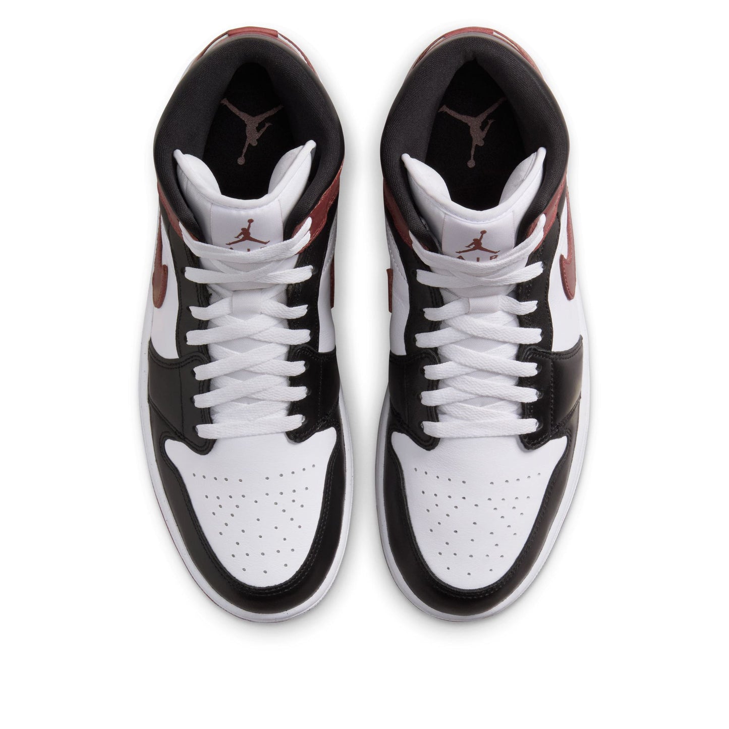 Air Jordan 1 Mid SE - White/Dark Pony