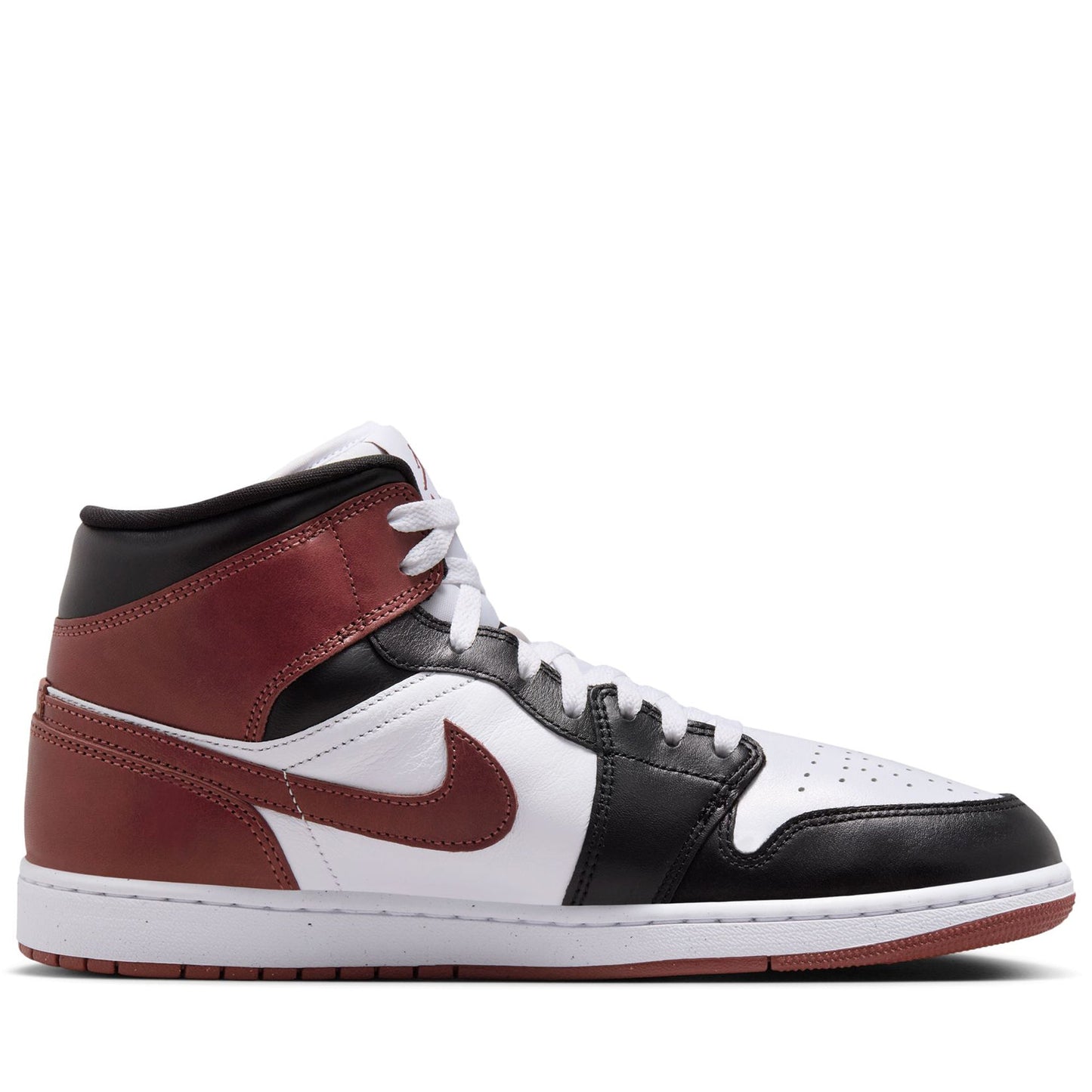 Air Jordan 1 Mid SE - White/Dark Pony