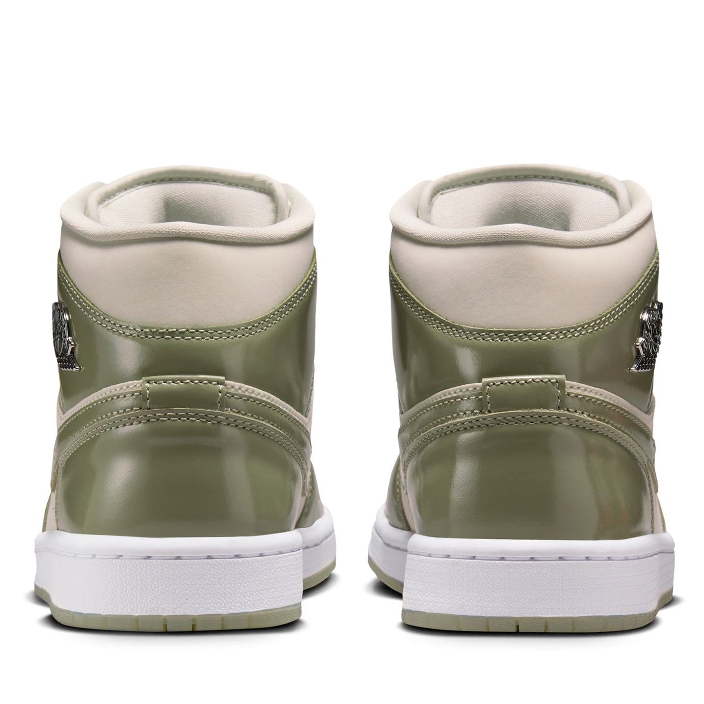 Women's Air Jordan 1 Mid SE - Sea Glass/Oil Green