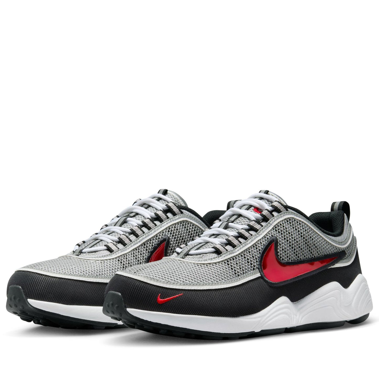 Nike Air Zoom Spiridon SP - Metallic Silver/Sport Red