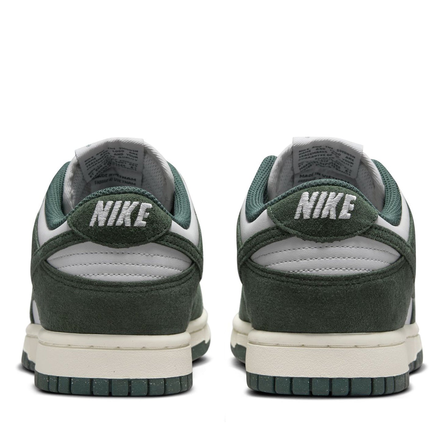 Women's Nike Dunk Low - Photon Dust/Vintage Green