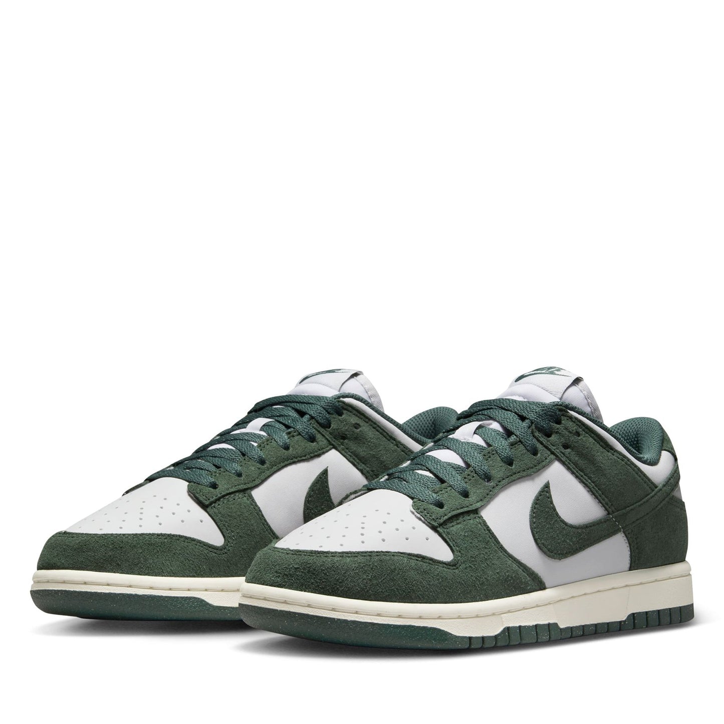 Women's Nike Dunk Low - Photon Dust/Vintage Green