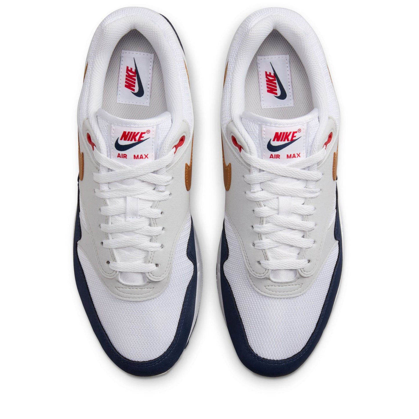 Nike Air Max 1 'Olympic' - Obsidian/Metallic Gold