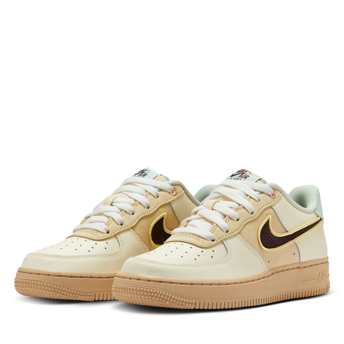 Nike Air Force 1 LV8 (GS) - Coconut Milk/Baroque Brown