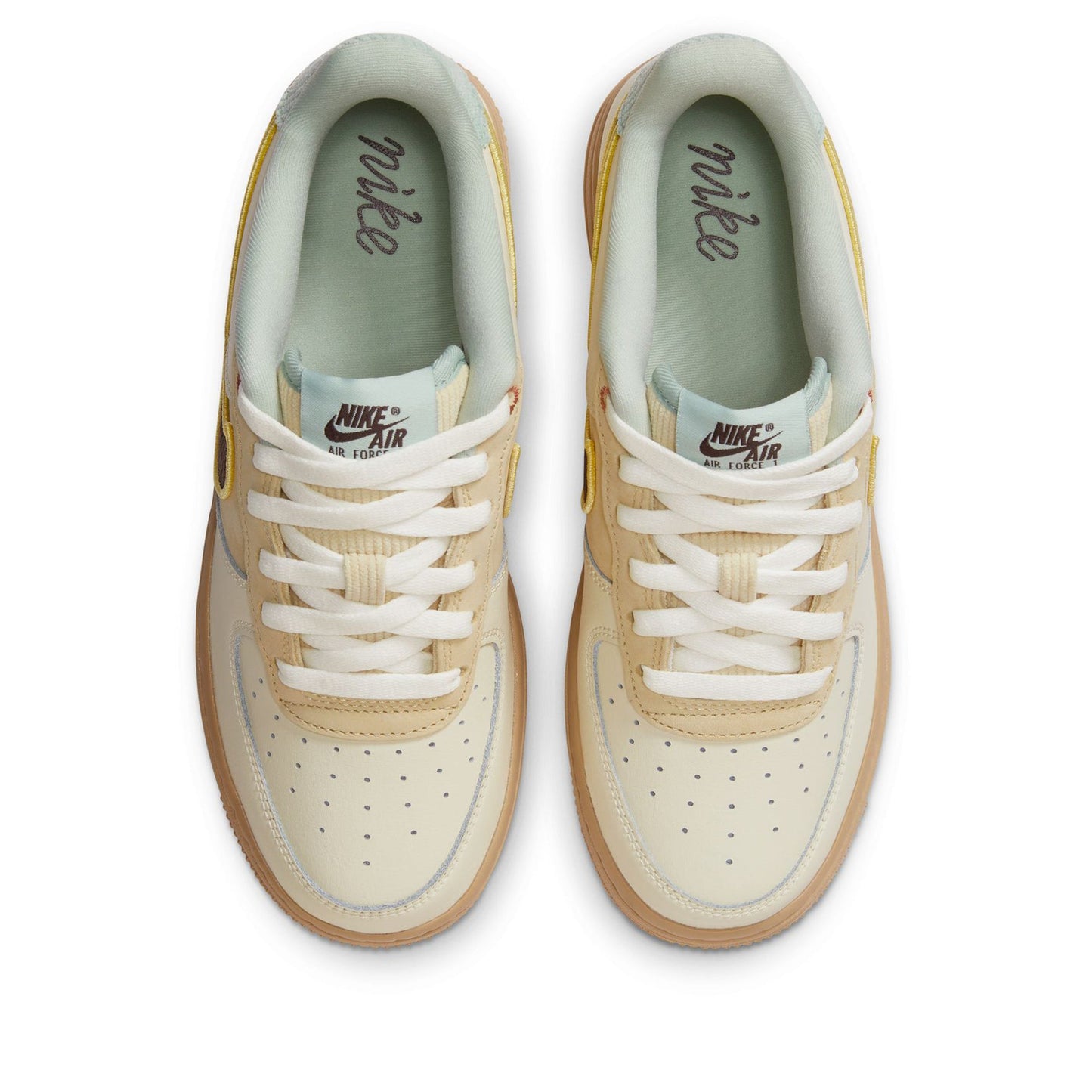 Nike Air Force 1 LV8 (GS) - Coconut Milk/Baroque Brown