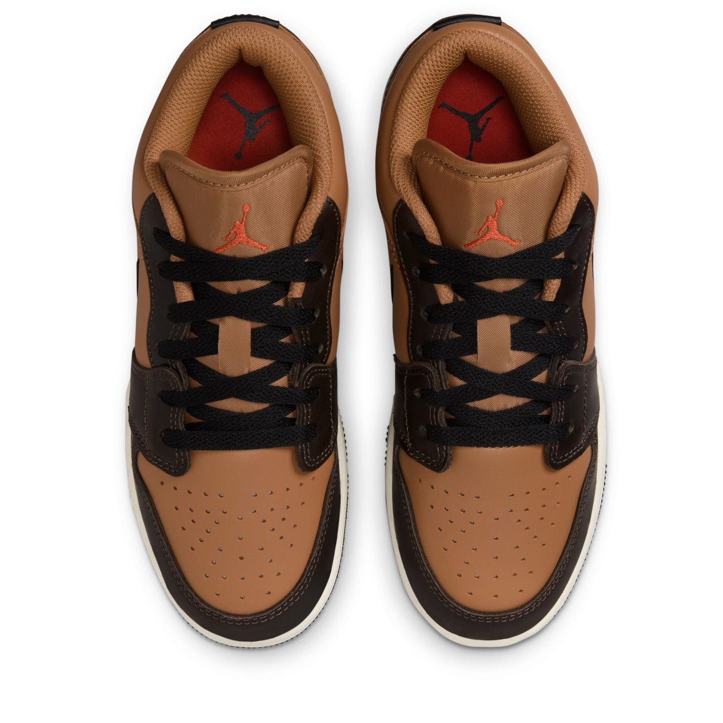 Air Jordan 1 Low SE (GS) - Flax/Baroque Brown