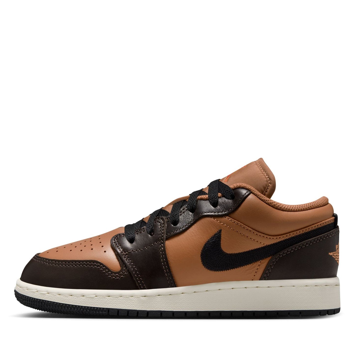 Air Jordan 1 Low SE (GS) - Flax/Baroque Brown