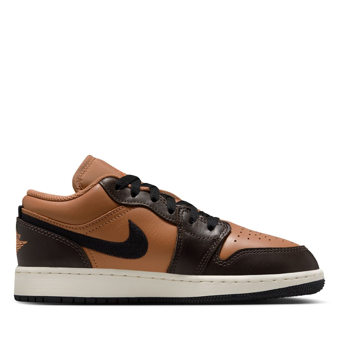 Air Jordan 1 Low SE (GS) - Flax/Baroque Brown