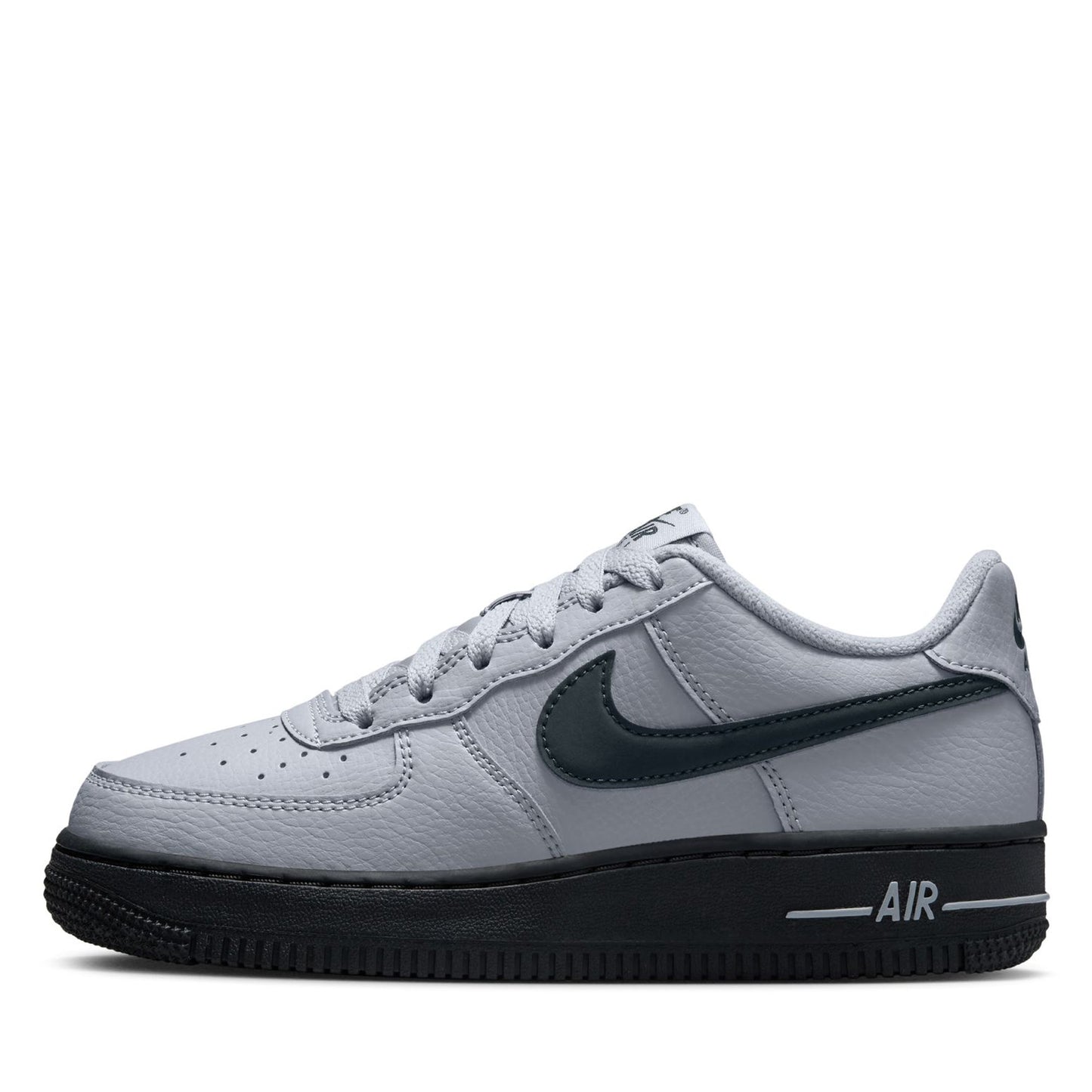 Nike Air Force 1 (GS) - Wolf Grey/Dark Smoke Grey