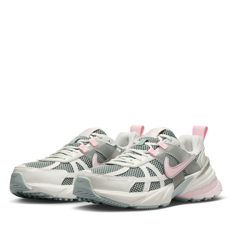 Women's Nike V2K Run - Light Pumice/Pink Foam