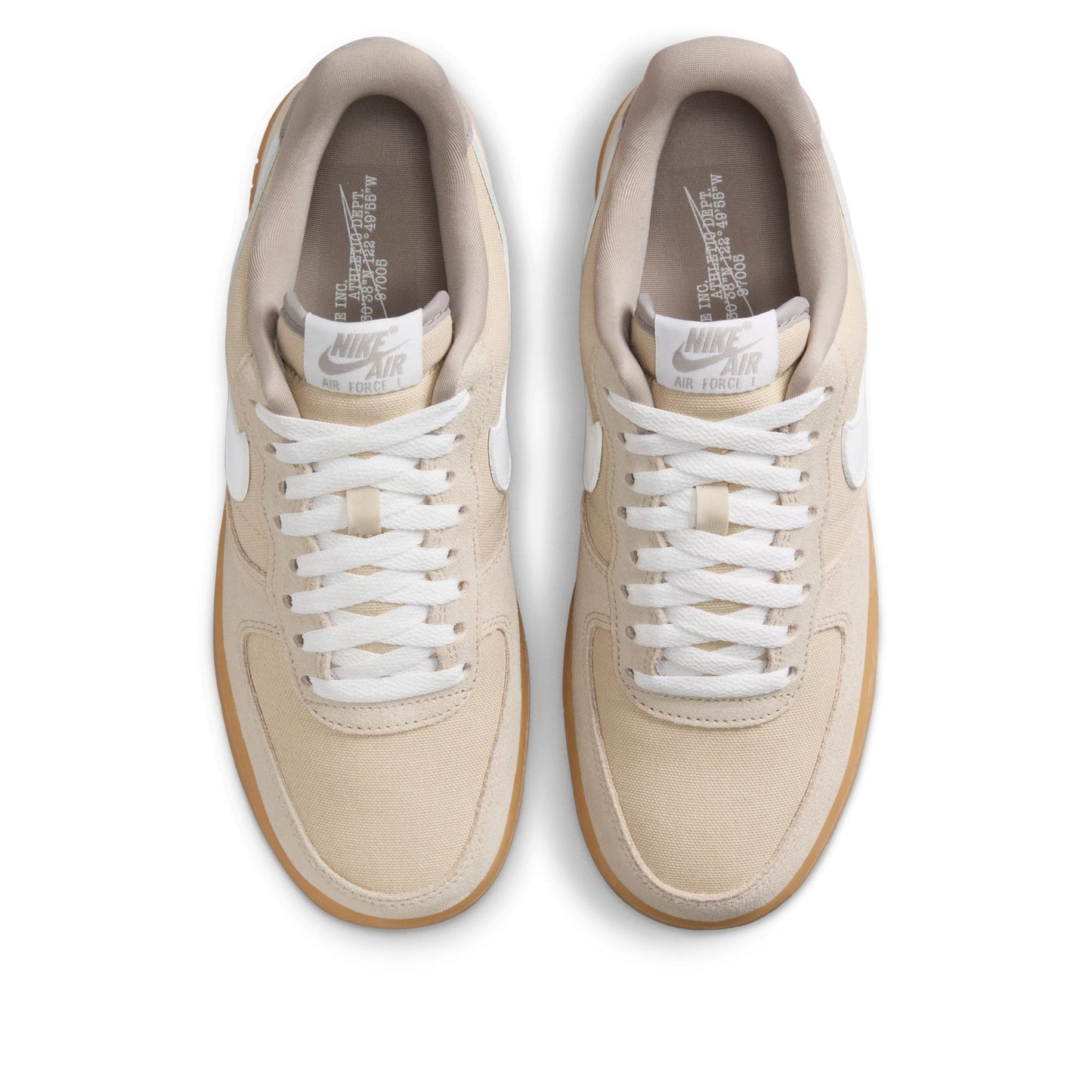 Women's Nike Air Force 1 '07 - Light Khaki/White