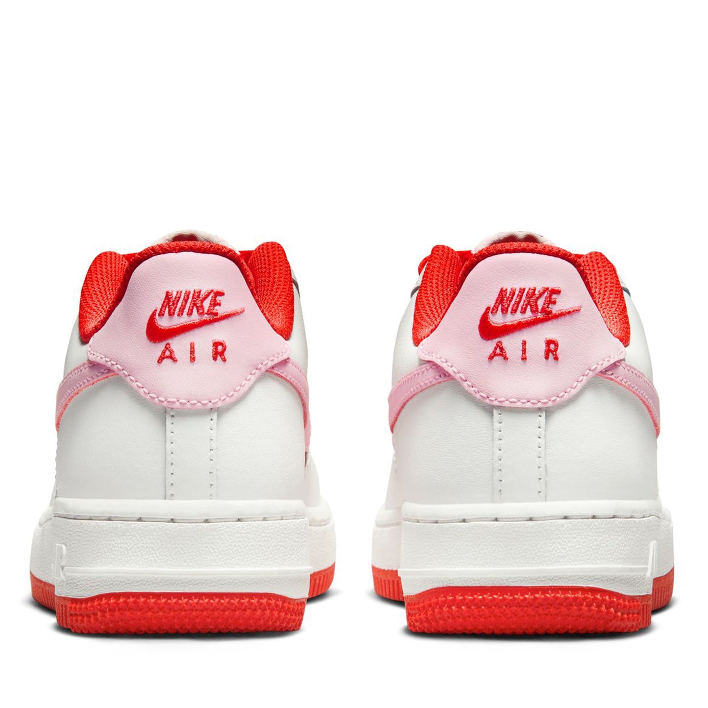 Nike Air Force 1 'Valentine's Day' (GS) - Summit White/Pink Foam