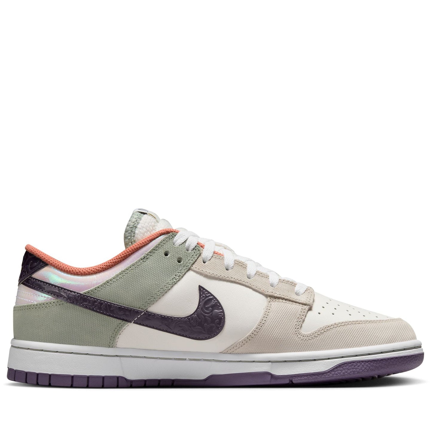 Nike Dunk Low Retro SE 'NOLA' - Sail/Gridiron