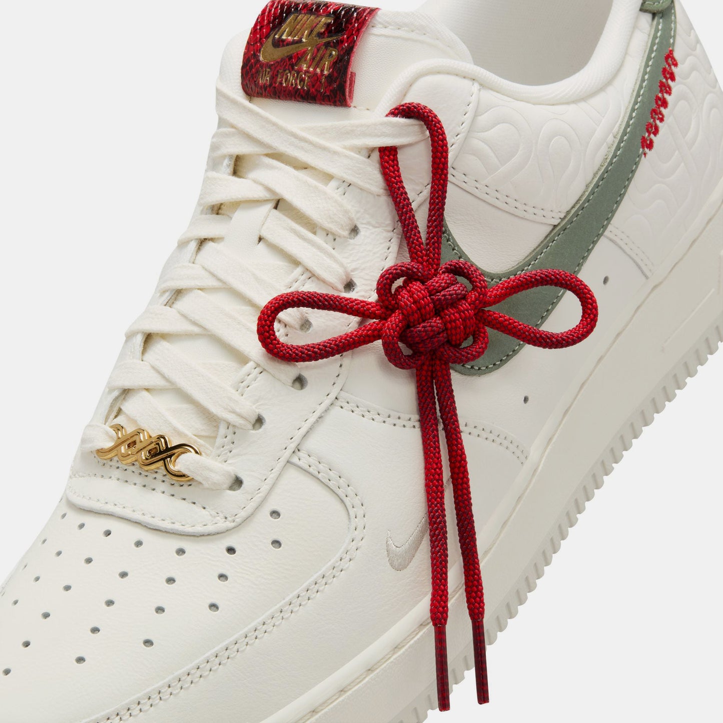 Nike Air Force 1 '07 'Year Of The Snake' - Sail/Jade Horizon