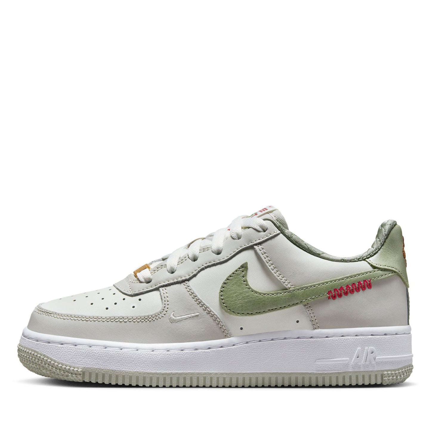 Nike Air Force 1 LV8 'Year Of The Snake' (GS) - Sail/Olive Aura