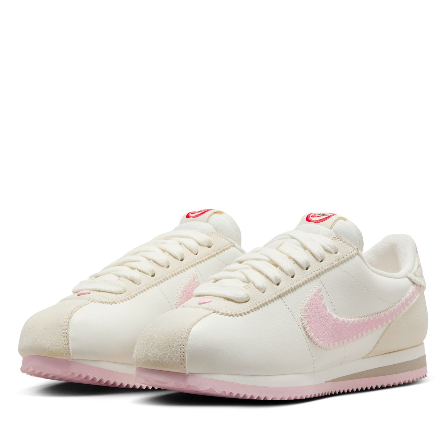 Women's Nike Cortez 'Valentine's Day' - Sail/Pink Foam