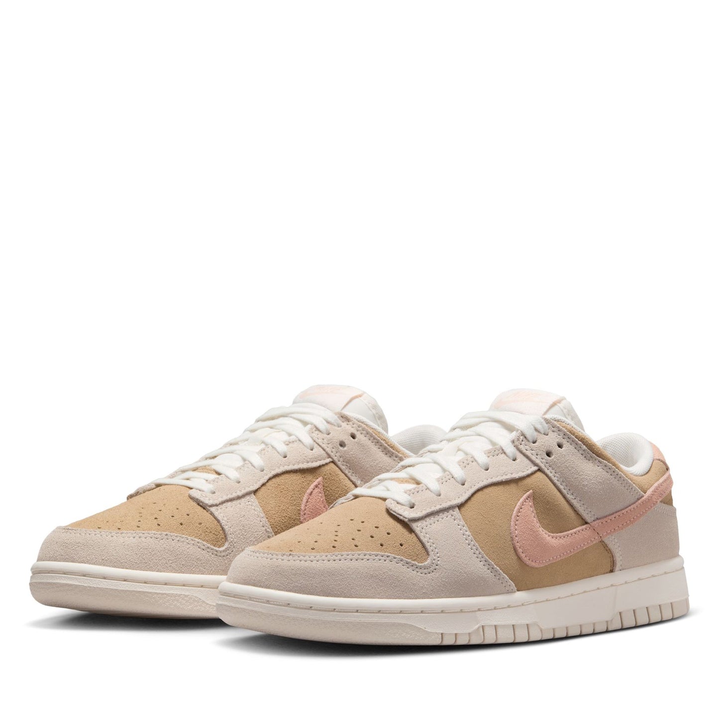 Women's Nike Dunk Low - Phantom/Washed Coral